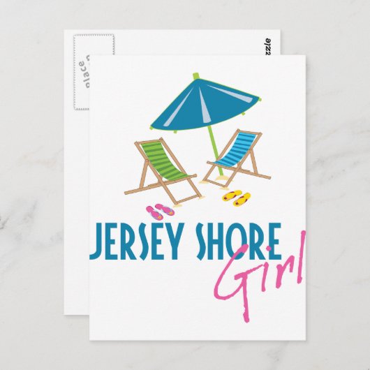 Carte Postale Jersey Shore (Devant / Derrière)