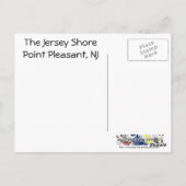 Carte Postale Jersey Shore - Boardwalk - Himalaya (Dos)