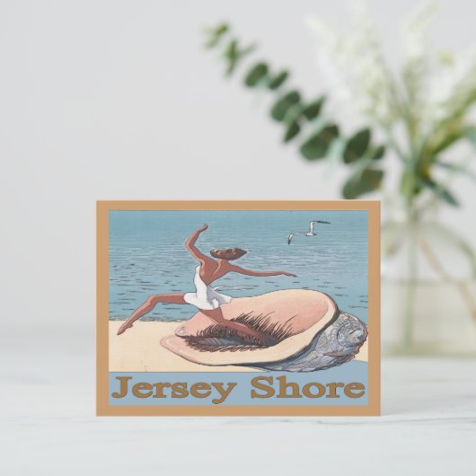 Carte Postale Jersey Shore, Shell Poster, (Debout devant)