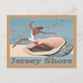 Carte Postale Jersey Shore, Shell Poster, (Devant)