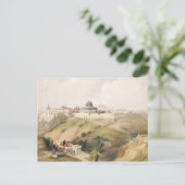 Carte Postale Jérusalem, 9 avril 1839, plaque 16 du Volume I (Debout devant)