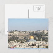 Carte Postale Jérusalem Israël (Devant / Derrière)