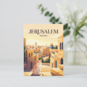 Carte Postale Jérusalem Israël (Debout devant)