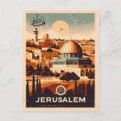 Carte Postale Jérusalem - Mosquée Al-Aqsa Dôme du Rocher cadeaux (Devant)