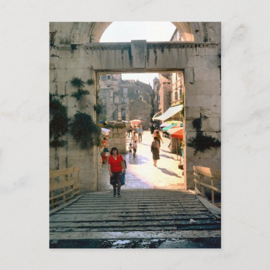 Carte Postale Jérusalem, près de l'église du Saint Sépulcre (Devant)