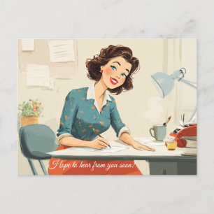 Carte Postale J'espère avoir de vos nouvelles bientôt !