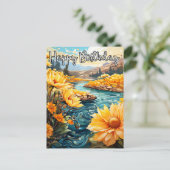 Carte Postale J'Espère Que Vous Avez Un Beau Anniversaire (Debout devant)