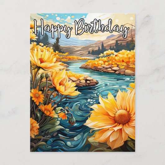 Carte Postale J'Espère Que Vous Avez Un Beau Anniversaire (Devant)