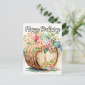 Carte Postale J'espère que vous avez un joyeux anniversaire (Debout devant)