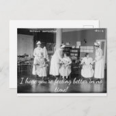 Carte postale : J'espère que vous vous sentirez mi (Devant / Derrière)