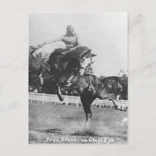 Carte Postale Jess Stahl sur Glass Eye. (Devant)