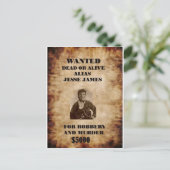 Carte Postale jesse james (Debout devant)