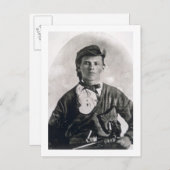 Carte Postale Jesse Woodson James (photo b/w) (Devant / Derrière)