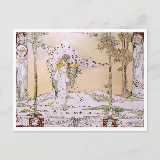 Carte Postale Jessie M. King - Aime le rêve doré (Devant)