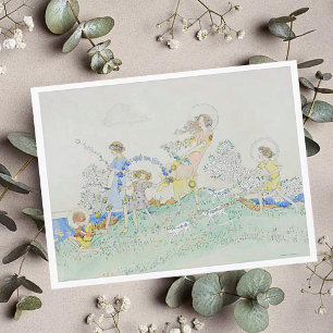 Carte postale Jessie M. King pour la journée d'été