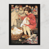 Carte Postale Jessie Wilcox Smith "The Little Busy Bee" (Devant)