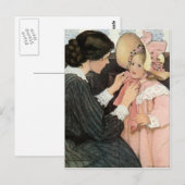 Carte Postale Jessie Willcox Smith Fête de la mère de l'enfant (Devant / Derrière)