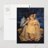 Carte Postale Jessie Willcox Smith Fête de la mère et de l'enfan (Devant / Derrière)