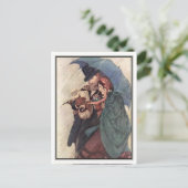 Carte Postale Jessie Willcox Smith - Jo et le professeur Bhaer (Debout devant)