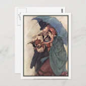 Carte Postale Jessie Willcox Smith - Jo et le professeur Bhaer (Devant / Derrière)