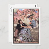 Carte Postale Jessie Willcox Smith - Laurie et Amy (Devant / Derrière)