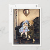 Carte Postale Jessie Willcox Smith - Le Couple Volant (Devant / Derrière)