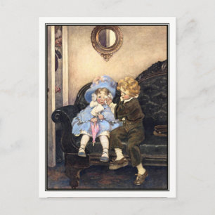 Carte Postale Jessie Willcox Smith - Le Couple Volant