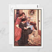 Carte Postale Jessie Willcox Smith - Petites femmes (Devant / Derrière)