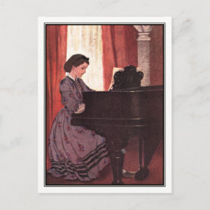 Carte Postale Jessie Willcox Smith - Petites femmes - Beth