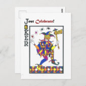 Carte Postale Jest Celebrate Postcard (Devant / Derrière)