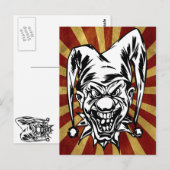 Carte Postale Jester (Devant / Derrière)