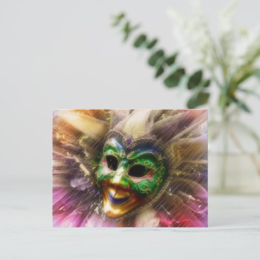 Carte Postale Jester coloré (Debout devant)