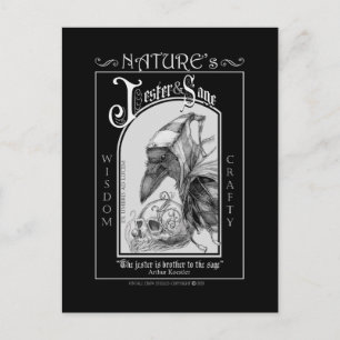 Carte Postale Jester et Sage de la nature