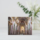 Carte Postale Jesuitenkirche, Wien (Debout devant)