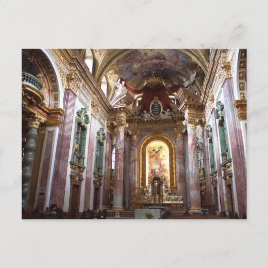 Carte Postale Jesuitenkirche, Wien (Devant)