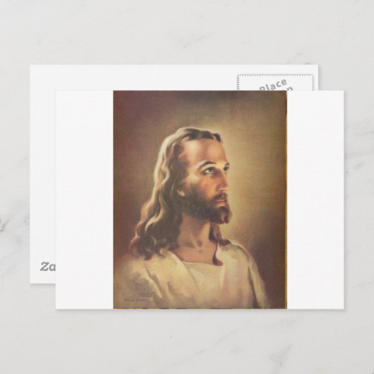 Carte Postale Jésus (Devant / Derrière)