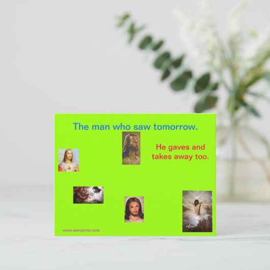 Carte Postale Jésus (Debout devant)