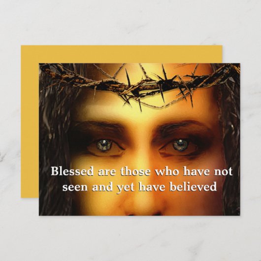 Carte postale Jésus (Devant / Derrière)