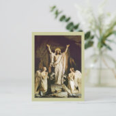 Carte Postale Jésus à l'ouverture de la tombe (Debout devant)