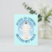 Carte Postale Jésus arrive (Debout devant)