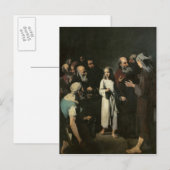 Carte Postale Jésus avec les médecins (Devant / Derrière)