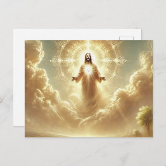 Carte Postale Jésus Christ (Devant / Derrière)