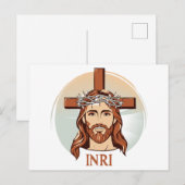 Carte Postale Jésus-Christ (Devant / Derrière)