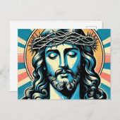 Carte Postale Jésus Christ (Devant / Derrière)