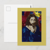 Carte Postale Jésus Christ 1888 par Georg Karl Franz Cornicelius (Devant / Derrière)