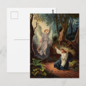 Carte Postale Jésus Christ avec ange (Devant / Derrière)