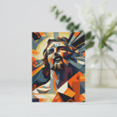 Carte Postale Jésus Christ cubisme (Debout devant)