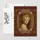 Carte Postale Jésus Christ Enfant "La Lumière du Monde" (Devant / Derrière)