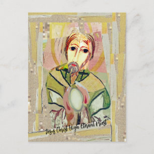 Carte Postale Jésus-Christ Grand Prêtre Éternel