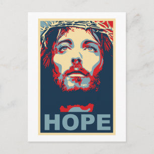 Carte Postale Jésus Christ Hope